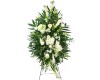 Peaceful Tribute Standing Spray - Deluxe